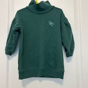 Gap Green Turtleneck Sweatshirt